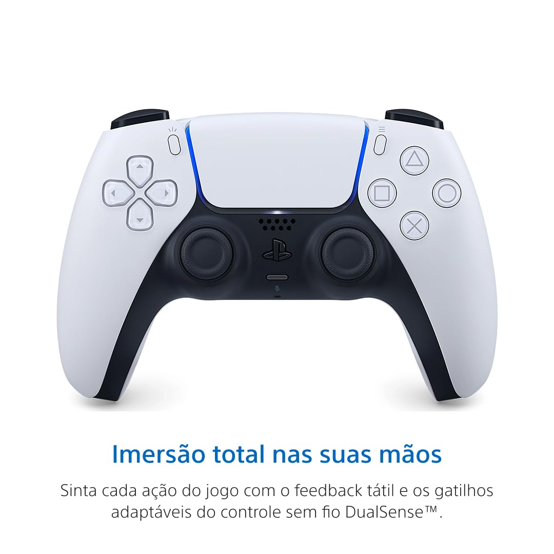 جهاز لاسلكي 5 PlayStation الاصلي (DualSense) ابيض