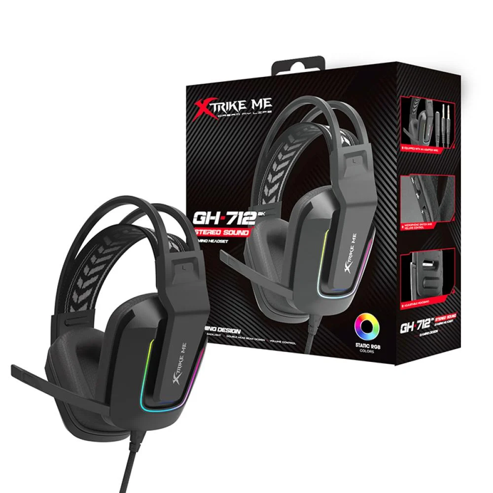 XTRIKE ME GH-712 RGB سماعه